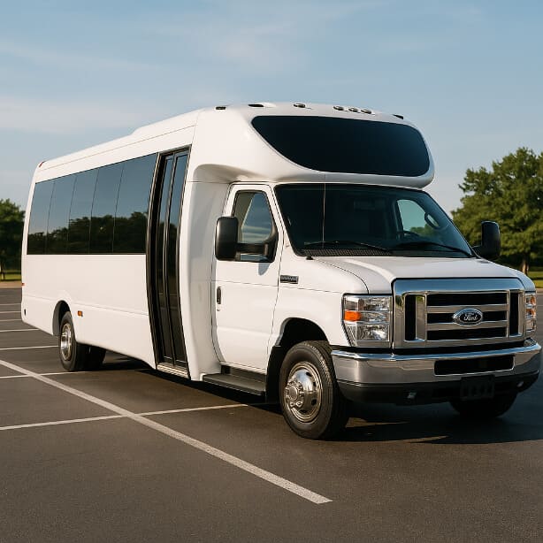 League City Shuttle Bus Rentals 20 Passenger Shuttle Bus
