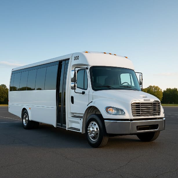 League City Shuttle Bus Rentals 25 Passenger Shuttle Bus