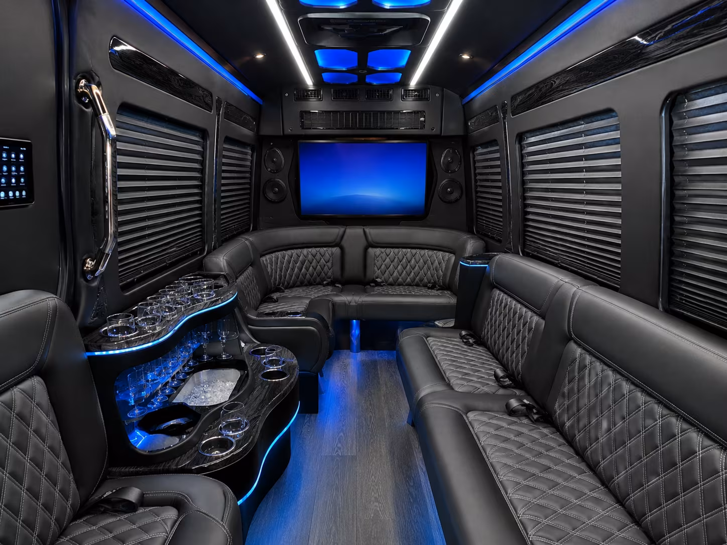bus rental options for league city trips
