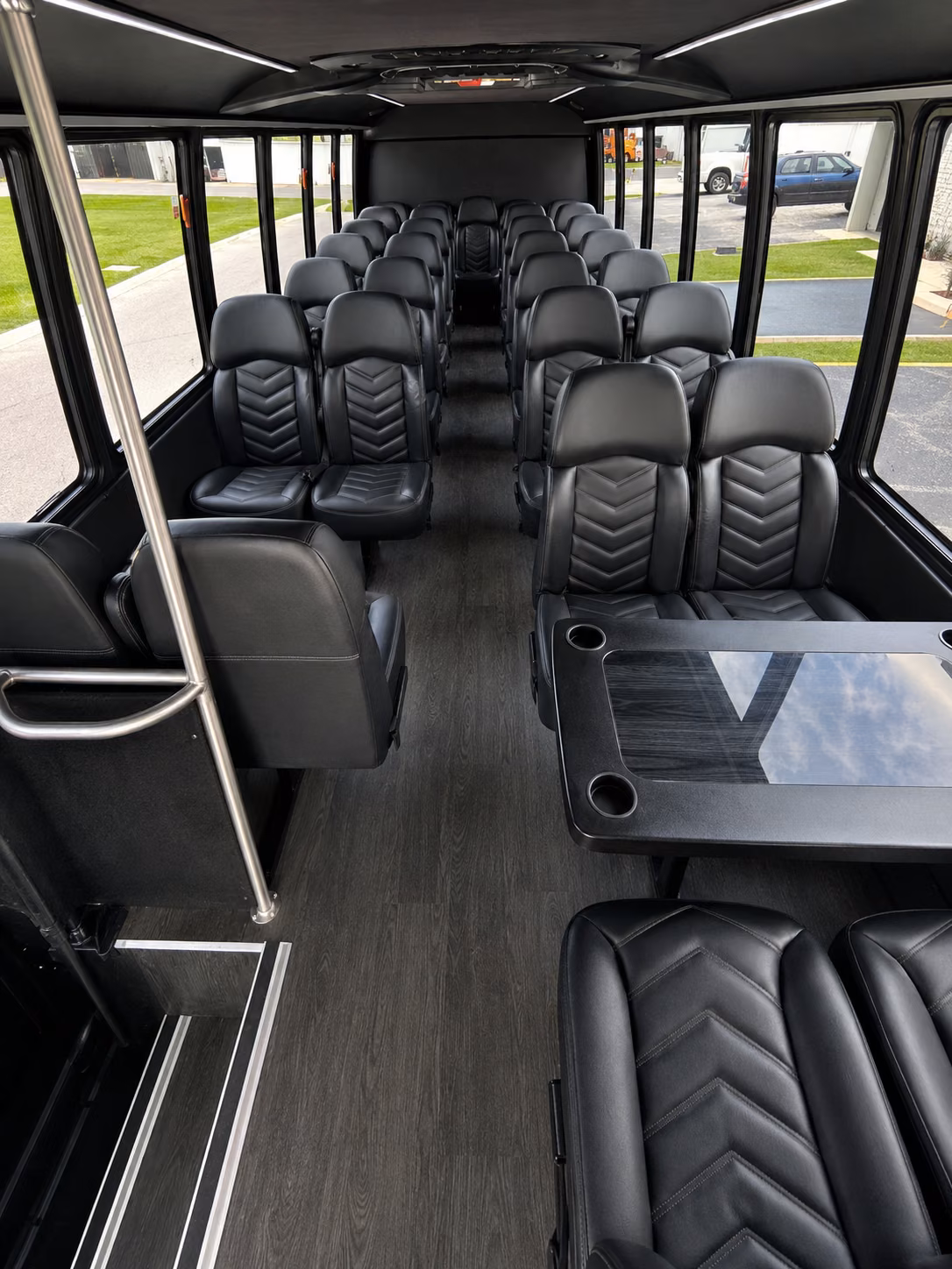 league city parking shuttle and park and ride bus rentals